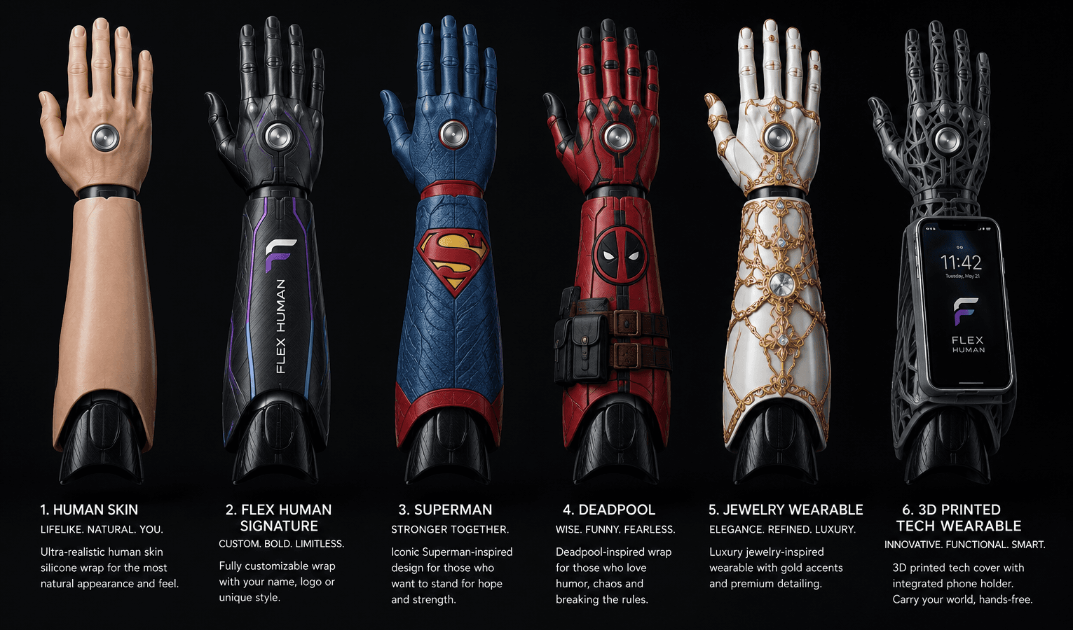 Identity wraps: comfort, dignity, and personalization at scale